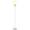Globo lighting Maxy floor lamp chrome, white, 1-light source