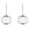 Globo lighting Galway hanging light LED matt nickel, 1-light source