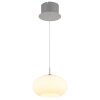 Globo lighting Quintara hanging light LED matt nickel, 1-light source