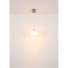 Globo lighting Quintara hanging light LED matt nickel, 1-light source