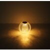 Globo lighting Aida table lamp LED matt nickel, transparent, clear, 1-light source