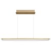 Globo lighting Muriella hanging light LED brass, 1-light source