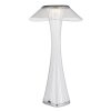 Globo lighting Ambra table lamp LED chrome, transparent, clear, 1-light source