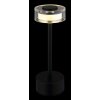 Globo lighting Shira table lamp LED black, 1-light source