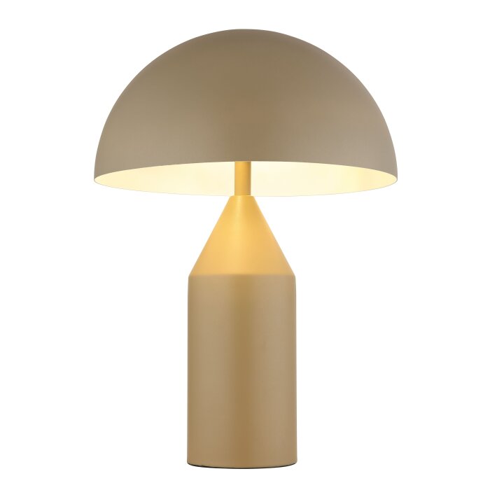 Mushroom Shaped  Globo lighting Atoma table lamp sand-coloured, 2-light sources