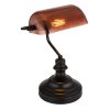Globo lighting Antique table lamp black, 1-light source
