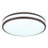 Globo lighting Betha ceiling light LED brown, white, 1-light source, Remote control, Colour changer