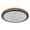 Globo lighting Bruno ceiling light LED brown, black, 1-light source