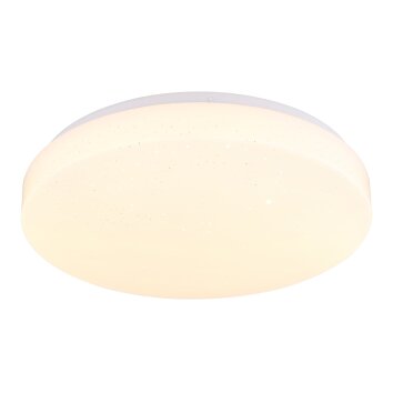 Globo lighting Warata ceiling light LED white, 1-light source, Remote control, Colour changer