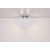 Globo lighting Verpax ceiling light, ceiling spotlight, wall light, wall spotlight matt nickel, 2-light sources