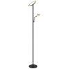 Globo lighting Skopo ceiling light LED black, 1-light source