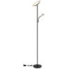 Globo lighting Skopo ceiling light LED black, 1-light source