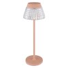 Globo lighting Lora table lamp LED pink, 1-light source
