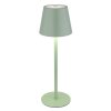 Globo lighting I Outdoor table lamp, bathroom light, table lamp LED green, 1-light source