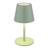 Globo lighting I Outdoor table lamp, bathroom light, table lamp LED green, 1-light source