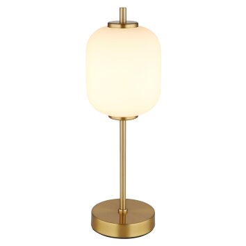 Globo lighting Ewald table lamp LED brass, 1-light source