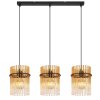 Globo lighting Gorley hanging light black, 3-light sources