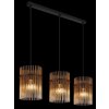 Globo lighting Gorley hanging light black, 3-light sources