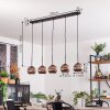 Koyoto globe light, pendant light black, 5-light sources