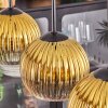 Koyoto globe light, pendant light black, 5-light sources