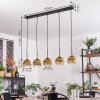 Koyoto globe light, pendant light black, 5-light sources