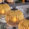 Koyoto globe light, pendant light black, 5-light sources
