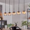 Koyoto globe light, pendant light black, 5-light sources