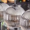 Koyoto globe light, pendant light black, 5-light sources