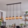Koyoto globe light, pendant light black, 5-light sources