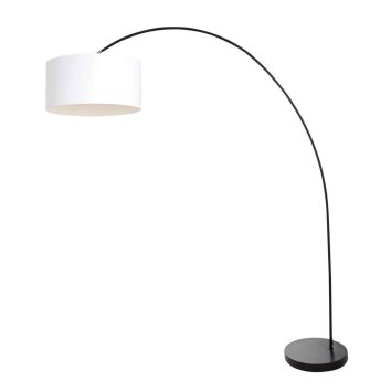 Steinhauer lights Solva floor lamp white, 1-light source