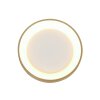 Steinhauer lights Ringlede ceiling light LED gold, 1-light source