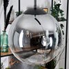 Gastor hanging light, globe light black, 2-light sources