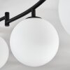Gastor ceiling light, globe light white, 6-light sources