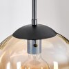 Gastor hanging light, globe light, pendant light Amber, clear, 1-light source