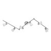 Trio CARICO ceiling spotlight LED matt nickel, 6-light sources