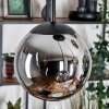 Gastor hanging light, globe light, pendant light Smoke-coloured, 5-light sources