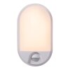 Lucide lights IR outdoor wall light LED white, 1-light source, Motion sensor