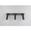 Trio lights Ambala ceiling spotlight LED black, 3-light sources