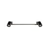 Trio lights Enrico wall light LED black, 3-light sources