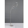 Trio lights Marley floor lamp, Arch lamps matt nickel, 5-light sources