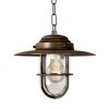 KS Verlichting Labenne Pendant Light bronze, copper, 1-light source