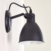 TIMOLA Wall Light black, 27-light sources