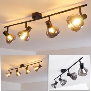 Ceiling Light Tyksov black, 4-light sources