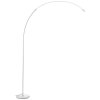 Brilliant lights Bow floor lamp, Arch lamps LED silver, 1-light source