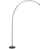 Brilliant lights Bow floor lamp, Arch lamps LED black, 1-light source