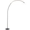 Brilliant lights Bow floor lamp, Arch lamps LED black, 1-light source