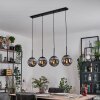 Gastor hanging light, globe light, pendant light Smoke-coloured, 4-light sources