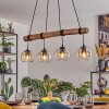 Koyoto hanging light, globe light, pendant light Ecru, black, 4-light sources
