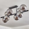 Gastor ceiling light, globe light Smoke-coloured, 8-light sources