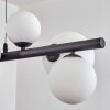 Chehalis hanging light, globe light, pendant light white, 8-light sources